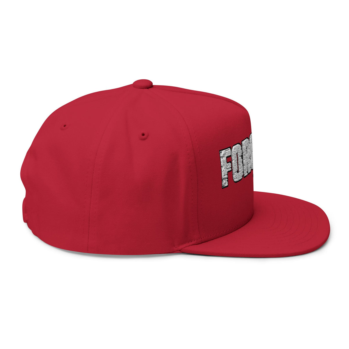 Forgiven Embroidered Flat Bill Cap | Kingdom Threads