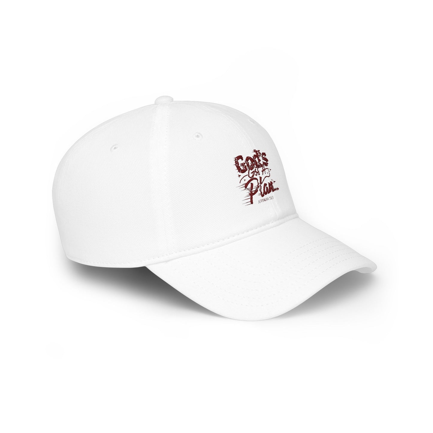 God's Got a Plan Baseball Cap — Faith-Inspired Embroidered Hat