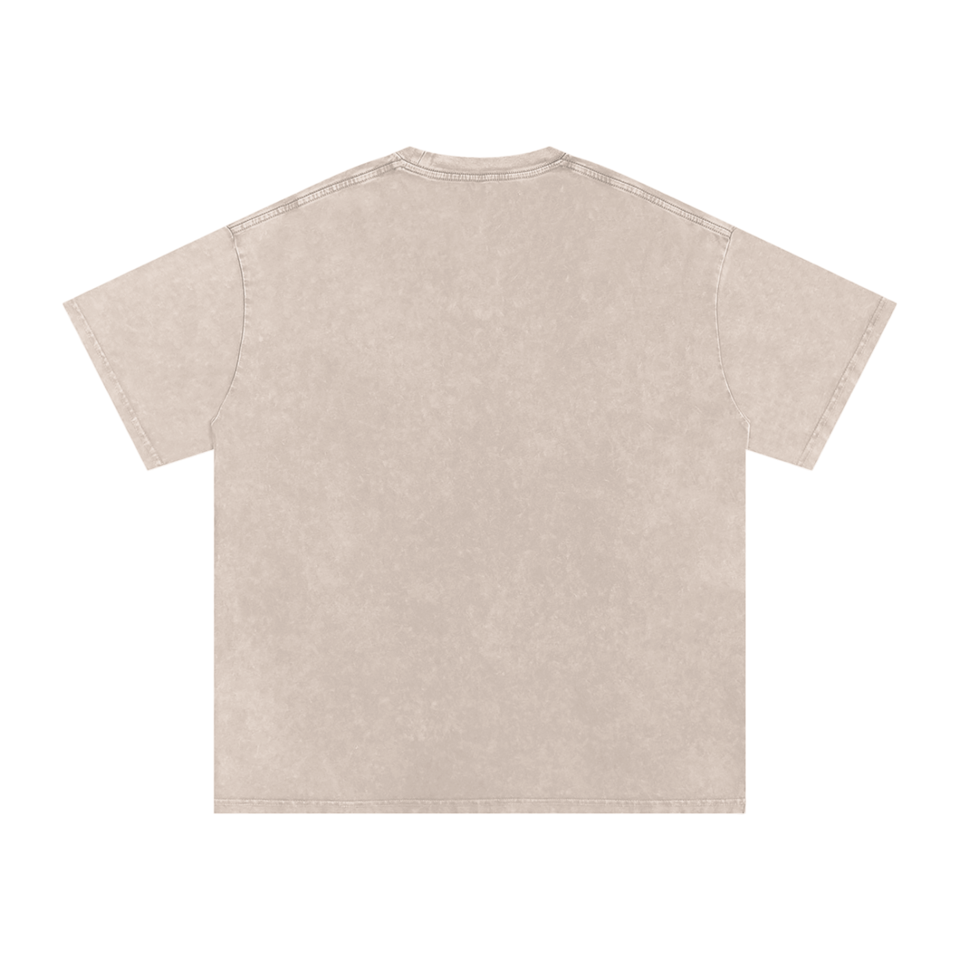 Snow Washed Oversized Cotton T-Shirt Chosen