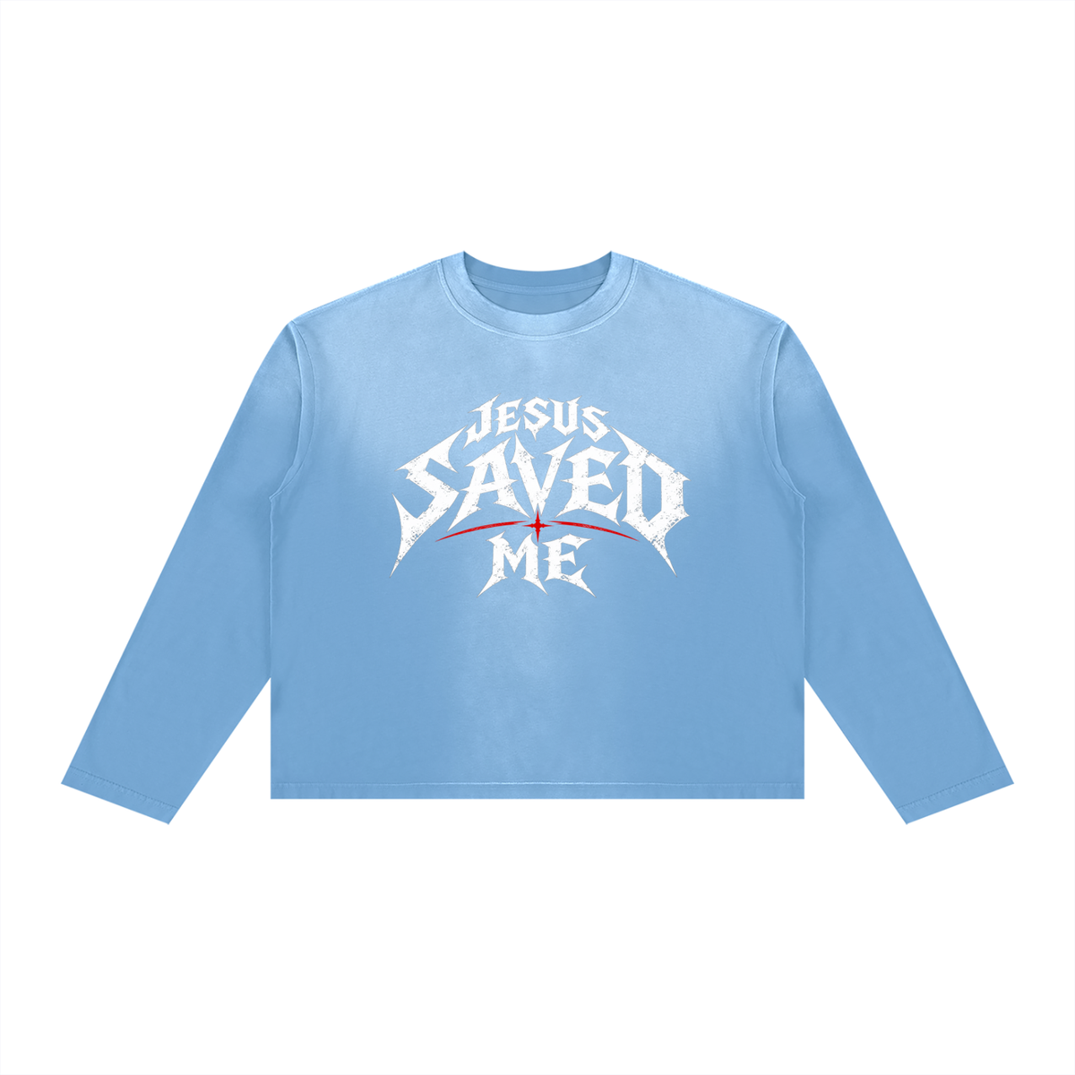 Unisex Sunfade Boxy Long Sleeve T-Shirt