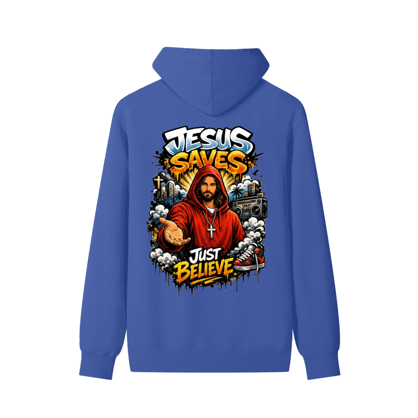 Classic Unisex Cotton Hoodie Jesus