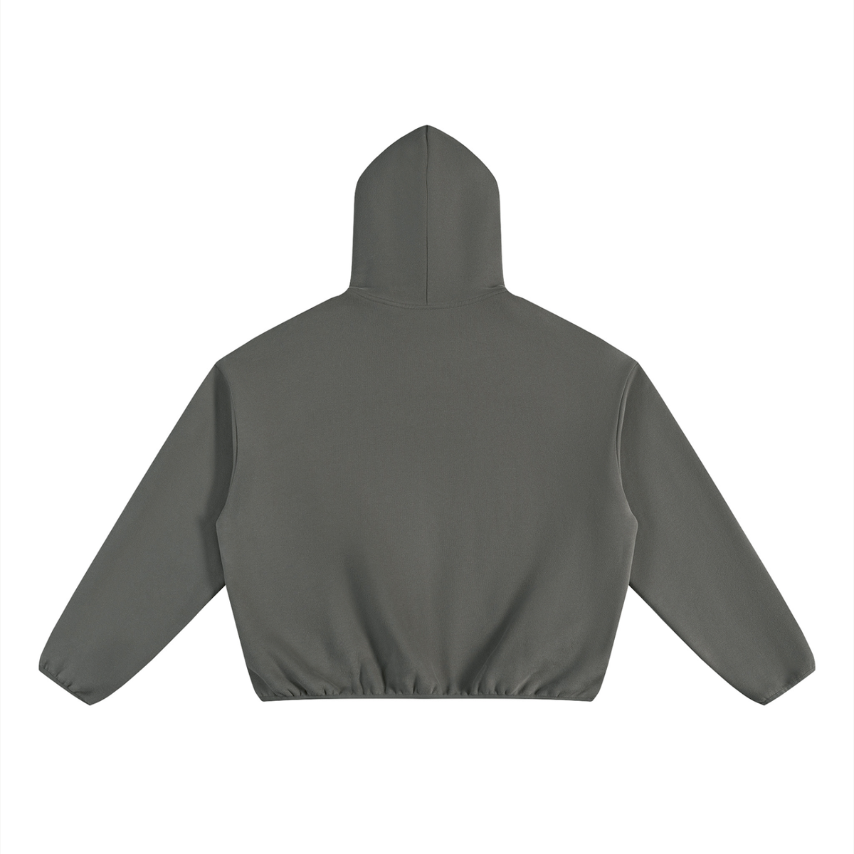 Unisex Boxy Piping Fleece Hoodie – Heavyweight 350 GSM