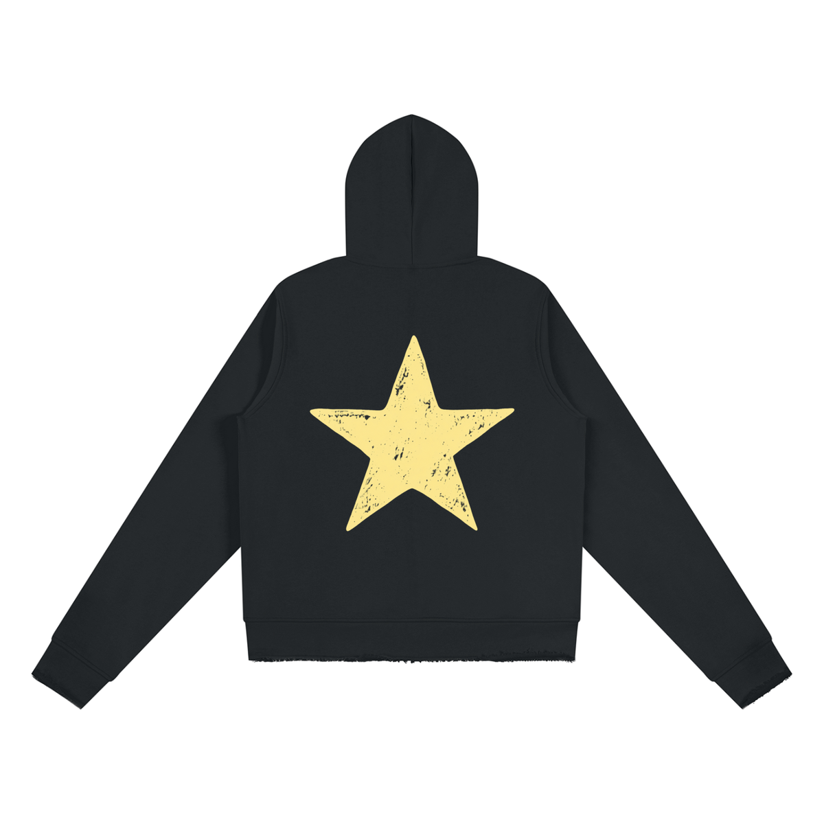 Women's Raw Edge Full Zip Hoodie | Kingdom Threads