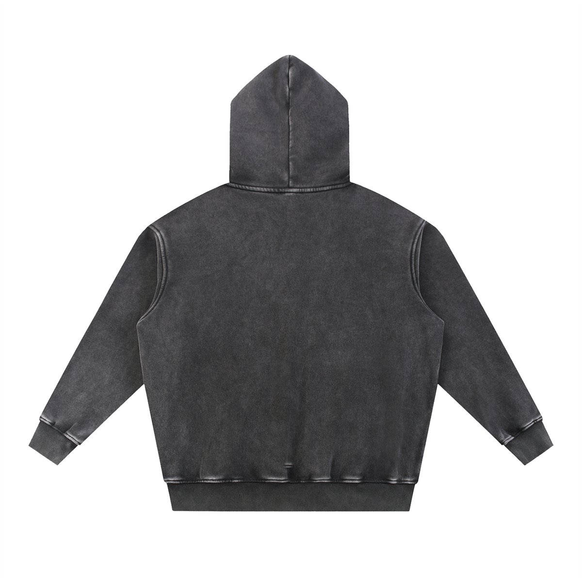 Faith in Him Snow Wash Fleece Hoodie | Christian Streetwear | Kingdom Threads