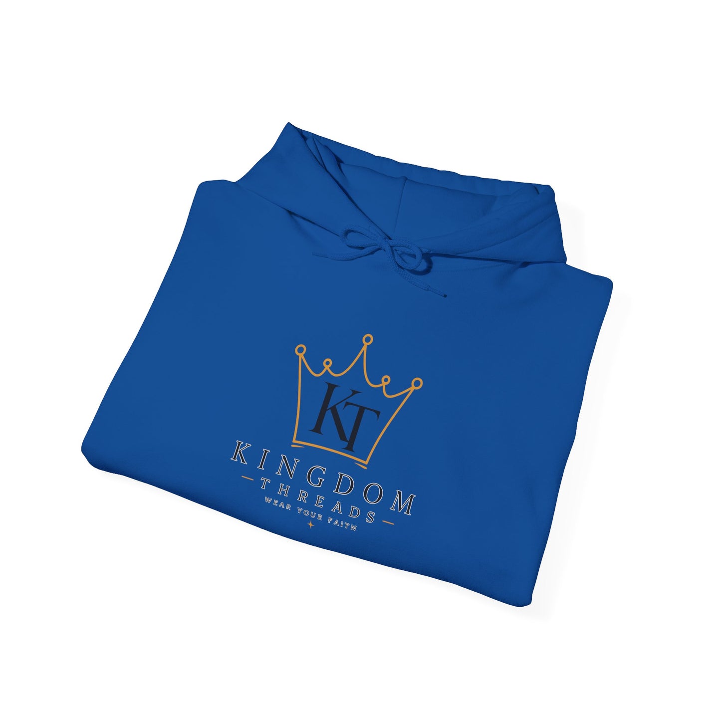Embroidered Faith Crown Hoodie — Kingdom Threads