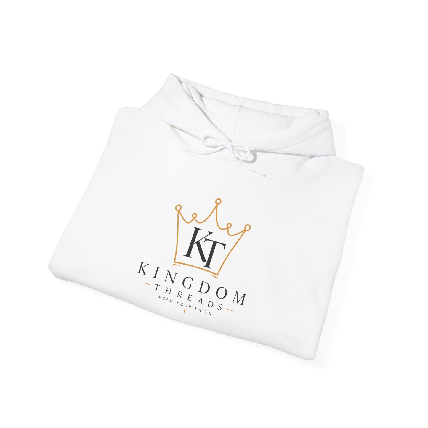 Embroidered Faith Crown Hoodie — Kingdom Threads