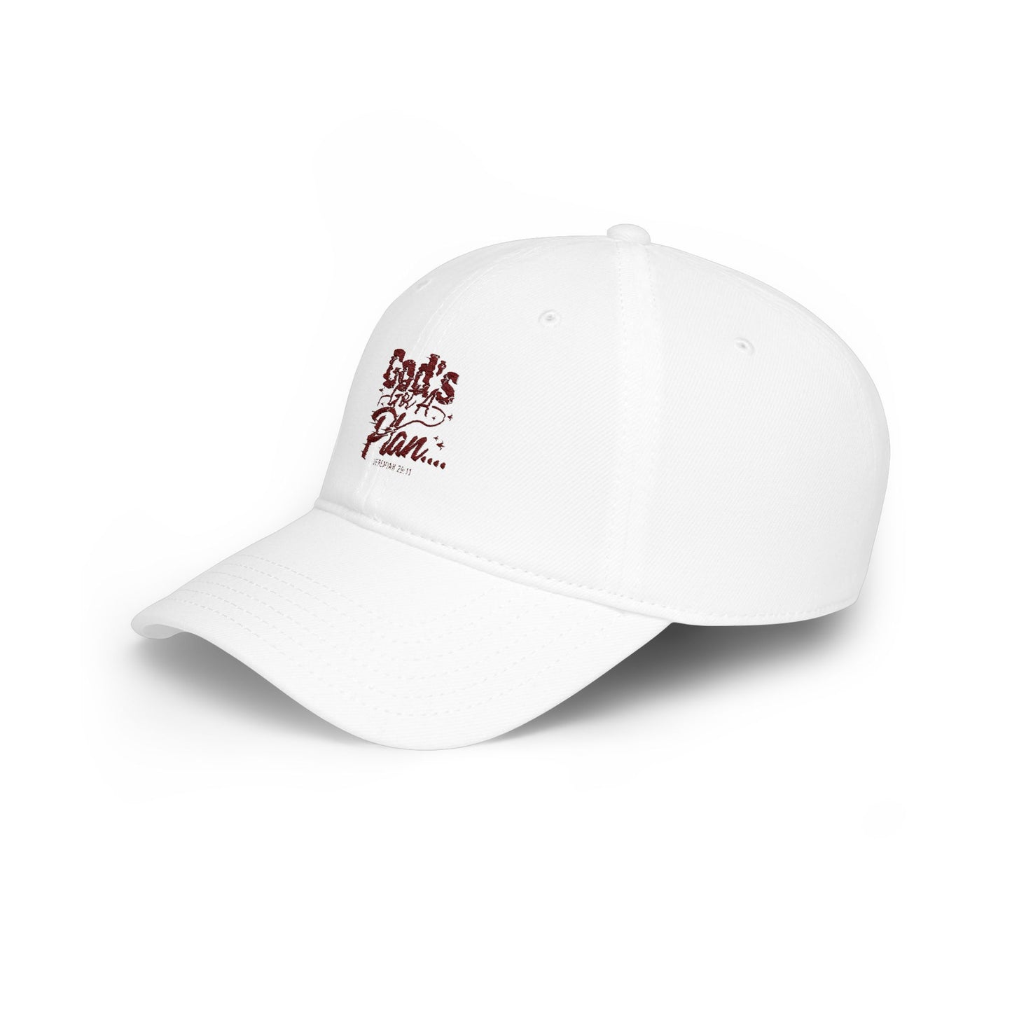 God's Got a Plan Baseball Cap — Faith-Inspired Embroidered Hat