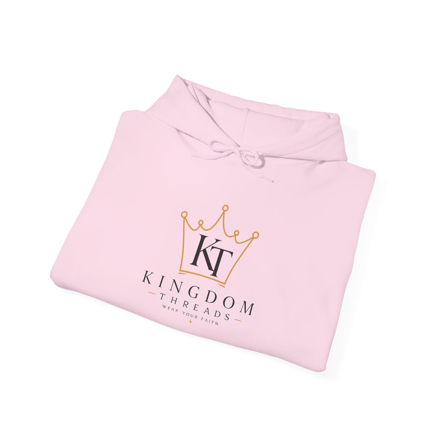 Embroidered Faith Crown Hoodie — Kingdom Threads