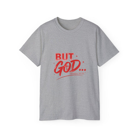 But God T-Shirt — Christian Faith Tee (Genesis 50:20)