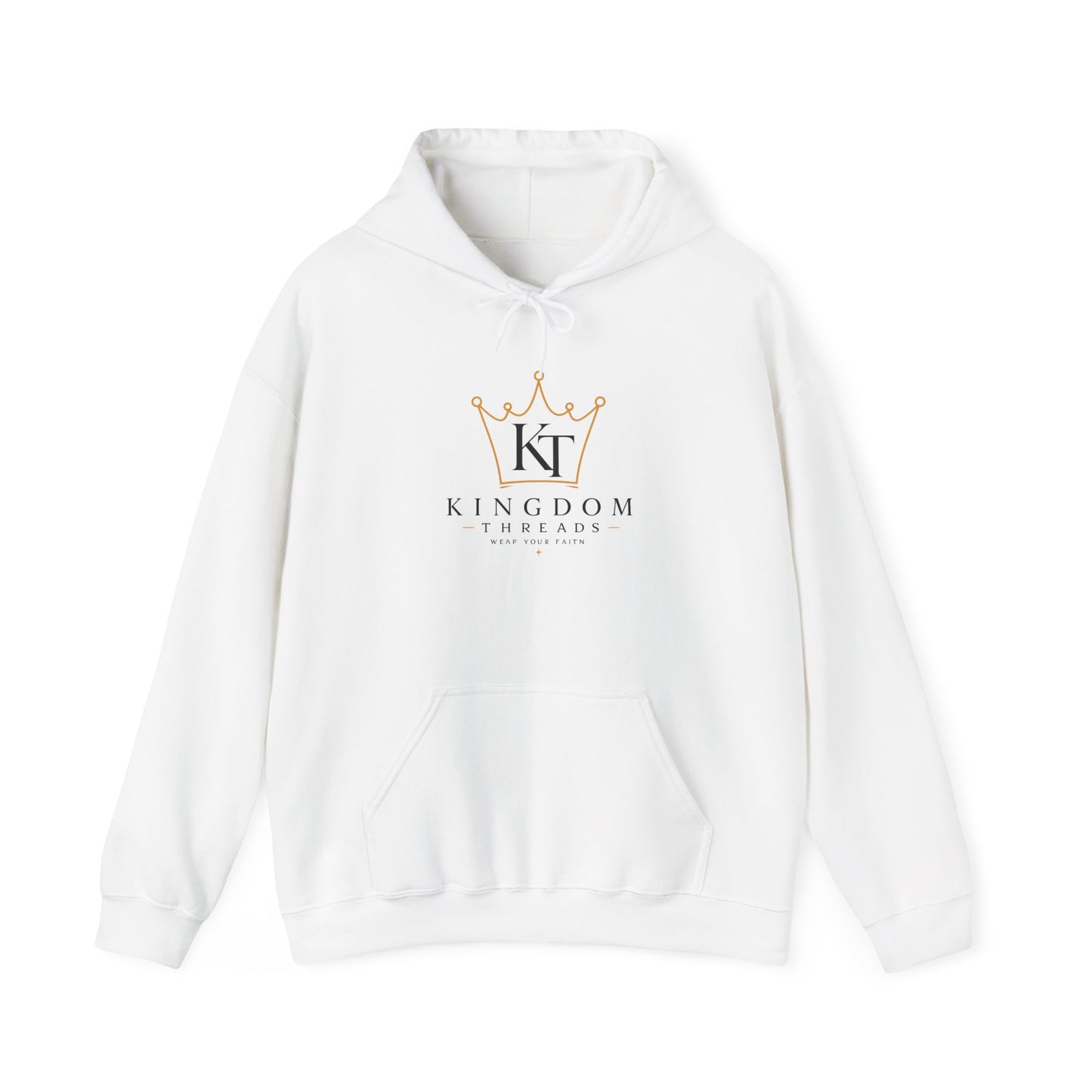 Embroidered Faith Crown Hoodie — Kingdom Threads