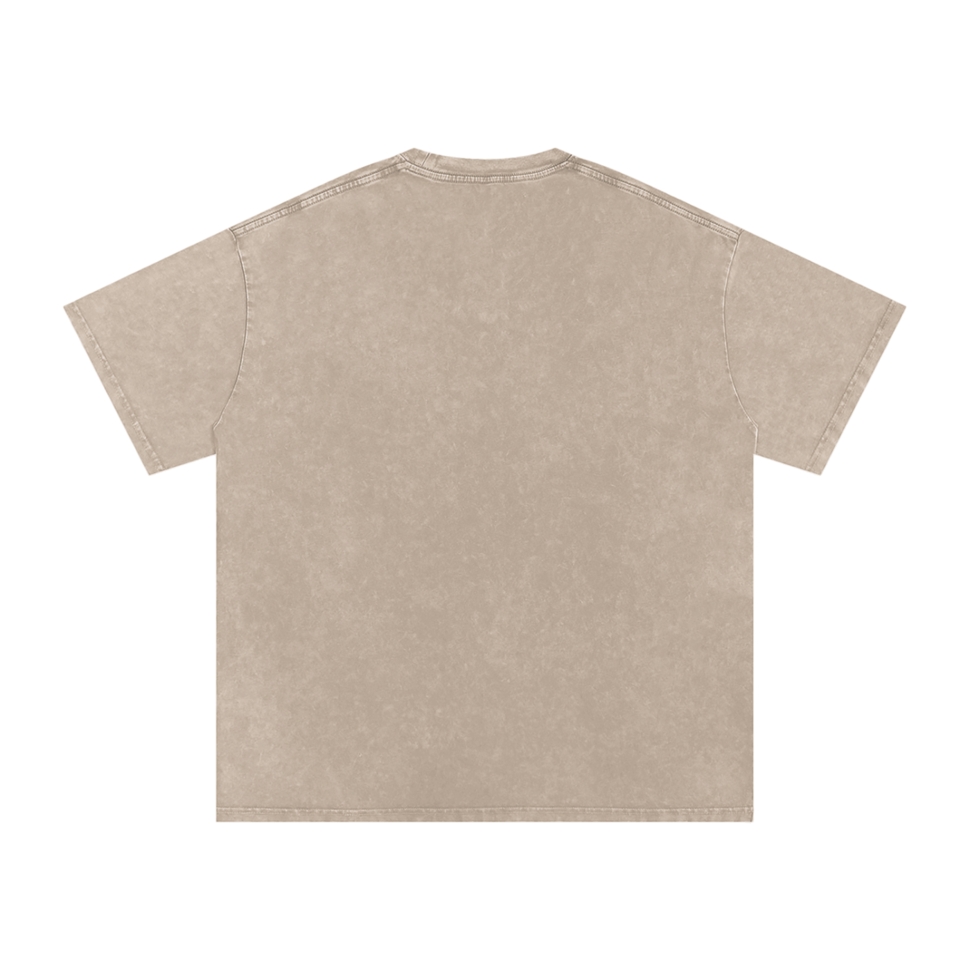 Snow Washed Oversized Cotton T-Shirt Chosen