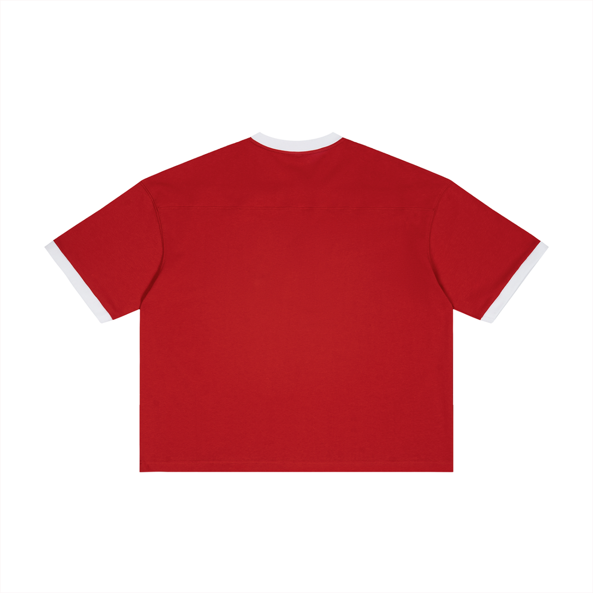 Kingdom Threads Color Block Boxy Tee – 100% Cotton V-Neck T-Shirt