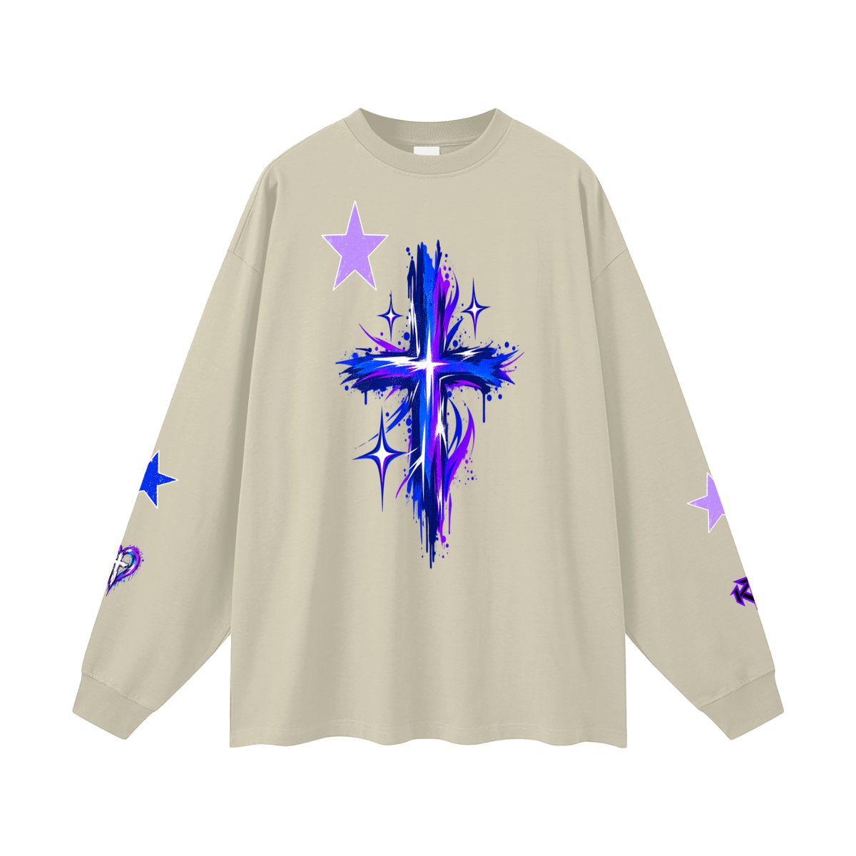 Oversized Unisex Long Sleeve T-Shirt