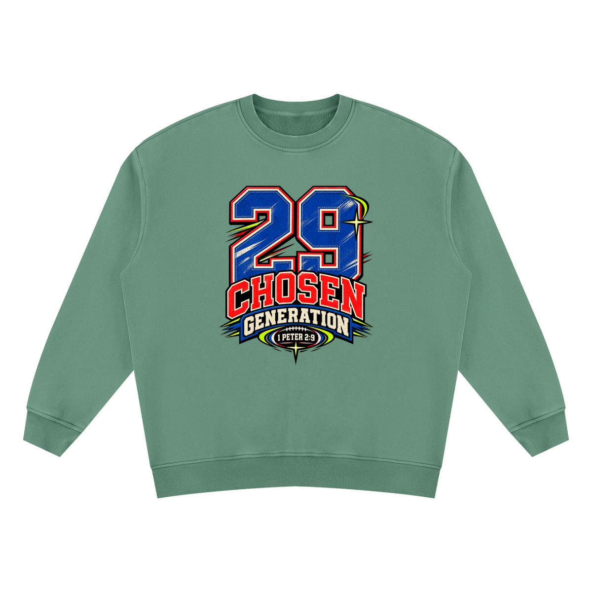 Unisex Vintage Wash Fleece Sweatshirt