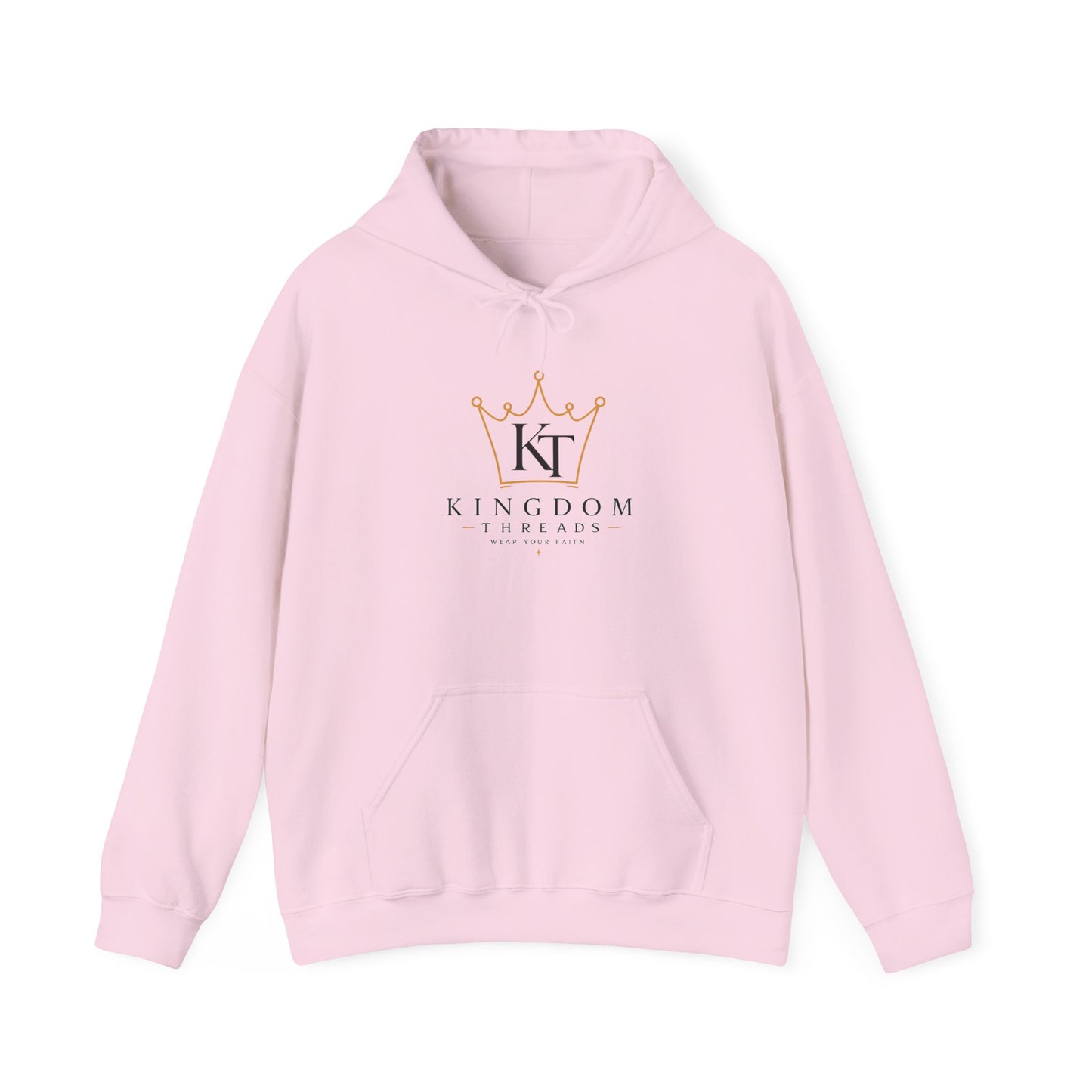 Embroidered Faith Crown Hoodie — Kingdom Threads