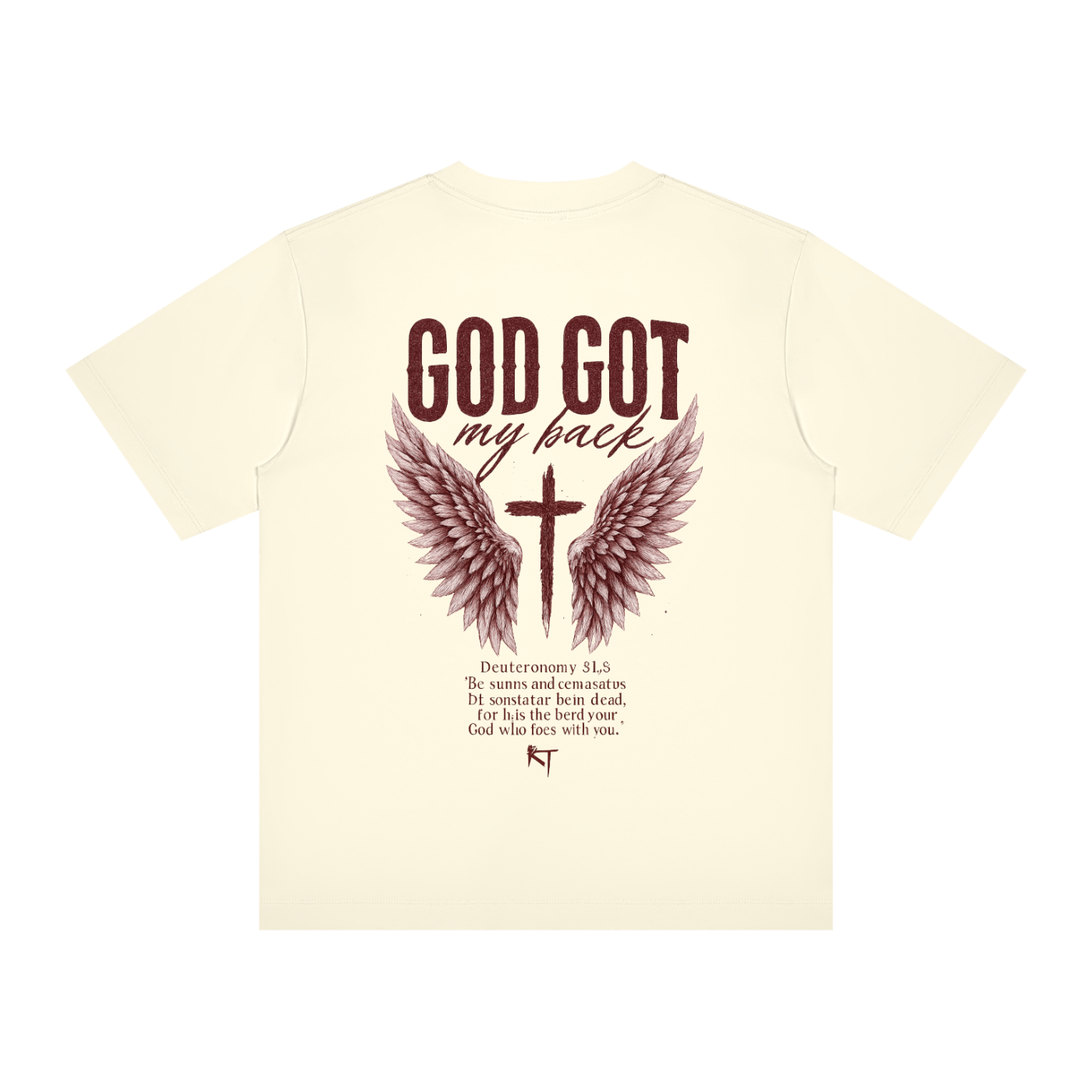 Unisex Regular Crewneck T-Shirt Got My Back