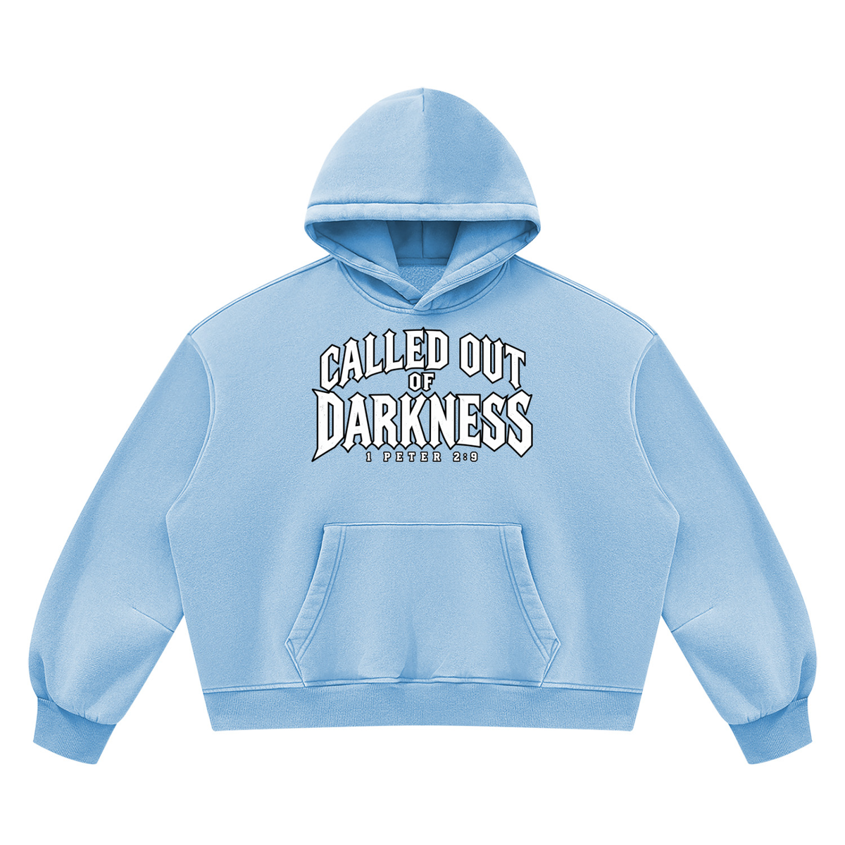 Unisex Vintage Wash Boxy Fleece Hoodie – Called | Kingdom Threads