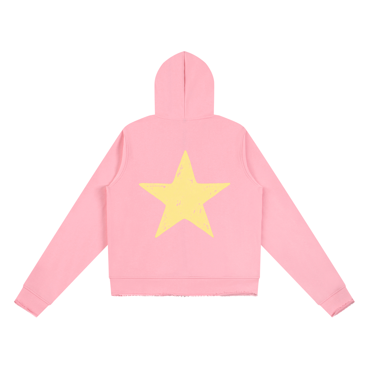 Women's Raw Edge Full Zip Hoodie | Kingdom Threads