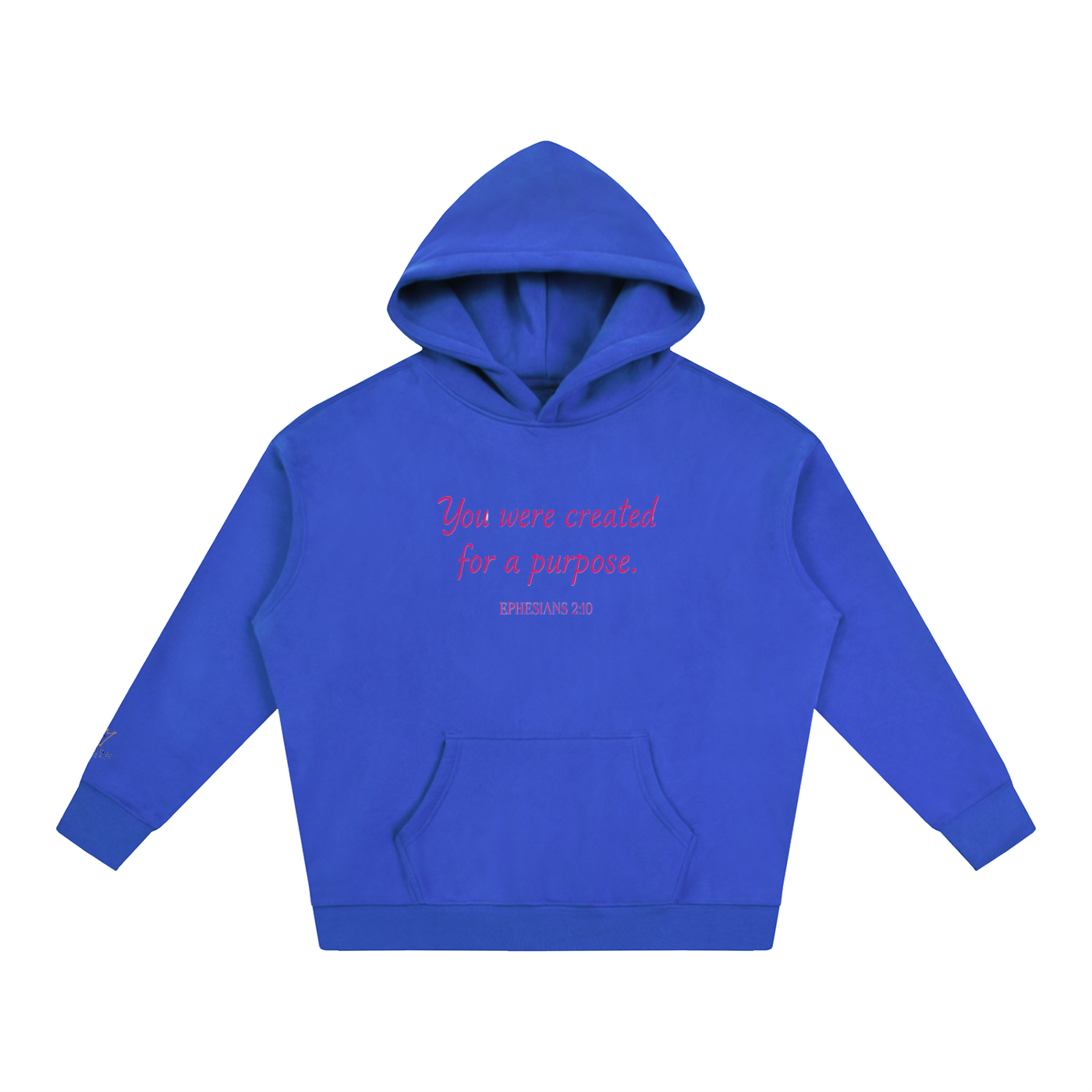 Oversize Fleeced Hoodie Purpose