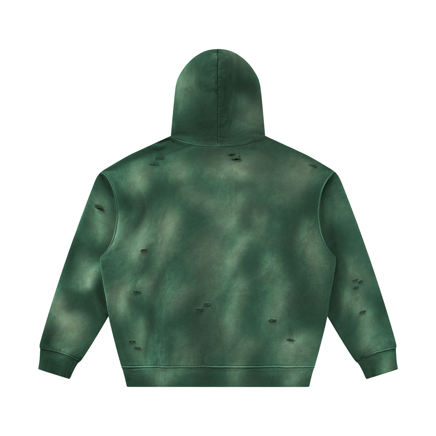 Unisex Sunfade Frayed Fleece Hoodie But GOD
