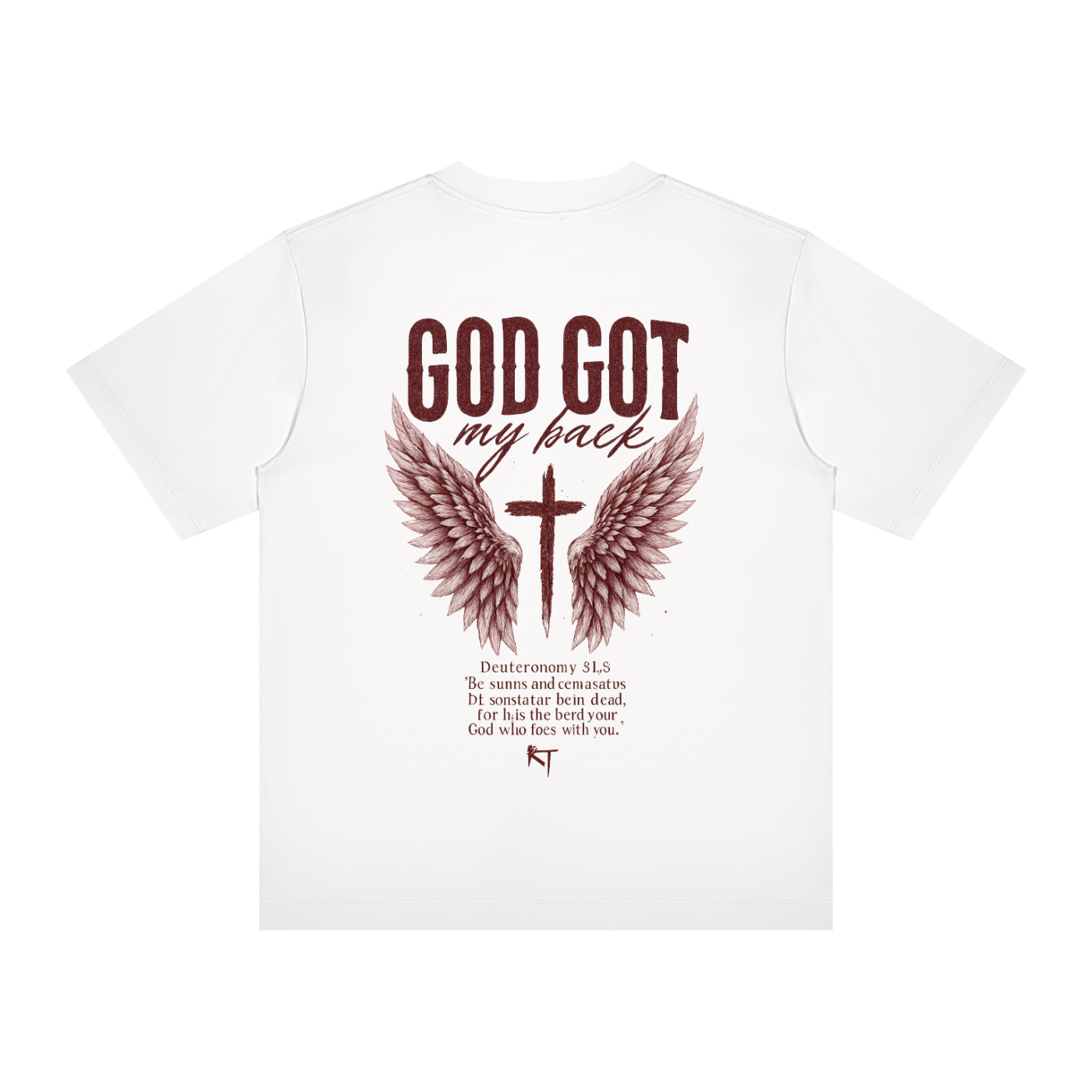 Unisex Regular Crewneck T-Shirt Got My Back