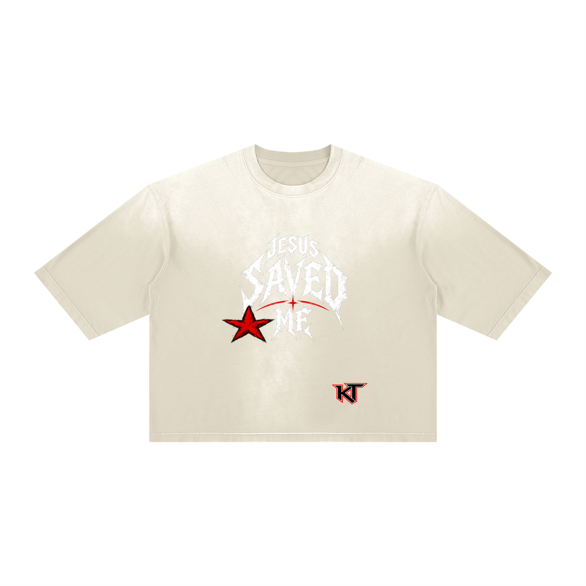 Unisex Vintage Wash Sunfade Boxy T-Shirt