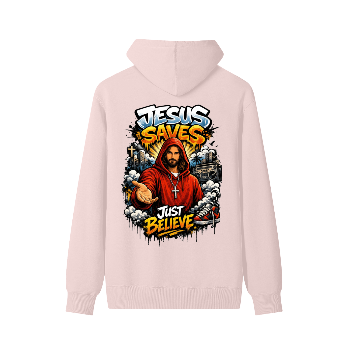 Classic Unisex Cotton Hoodie Jesus