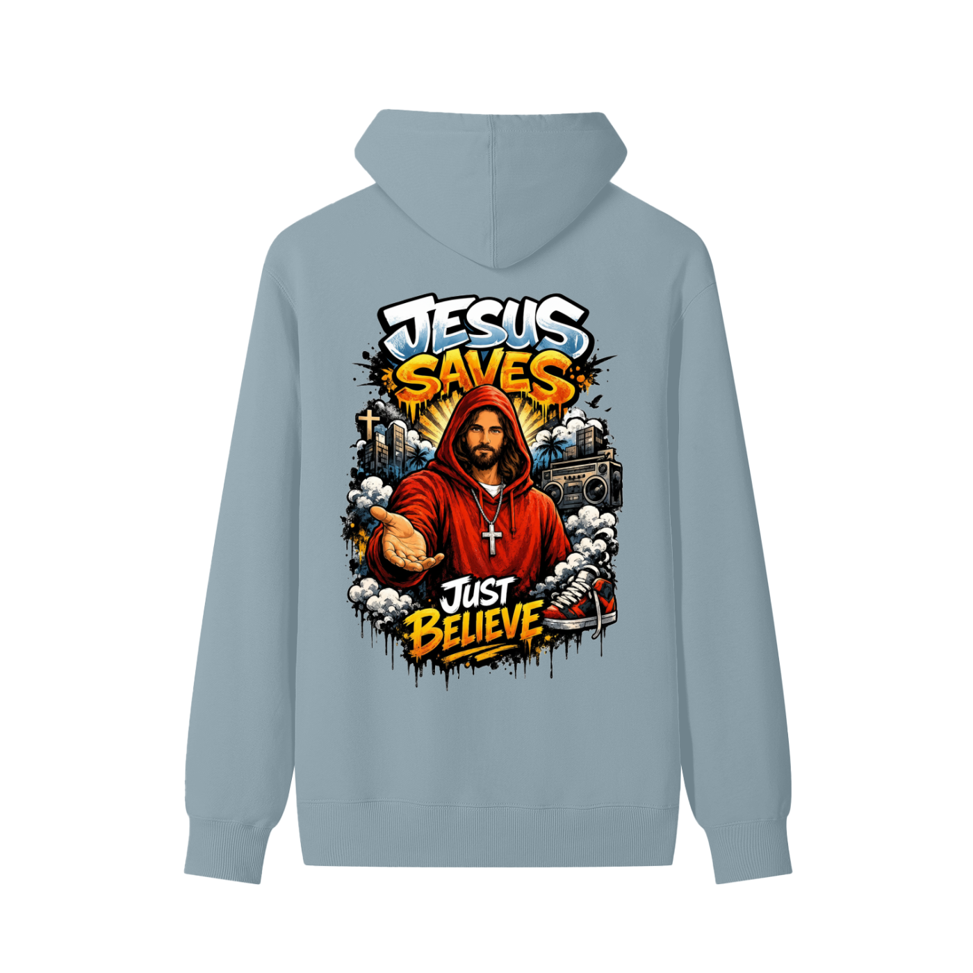 Classic Unisex Cotton Hoodie Jesus