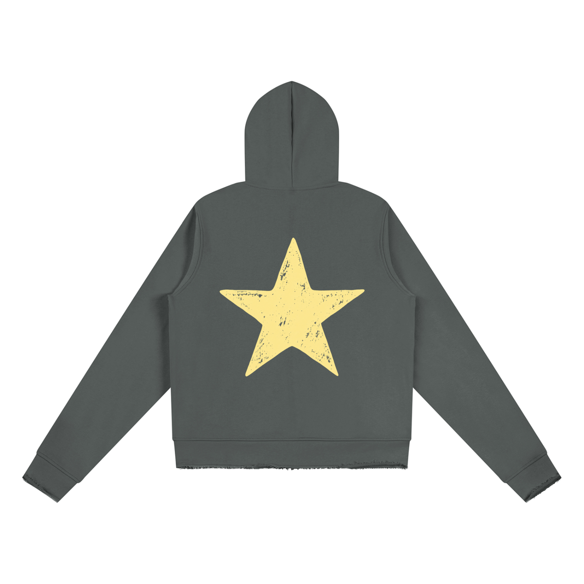 Women's Raw Edge Full Zip Hoodie | Kingdom Threads