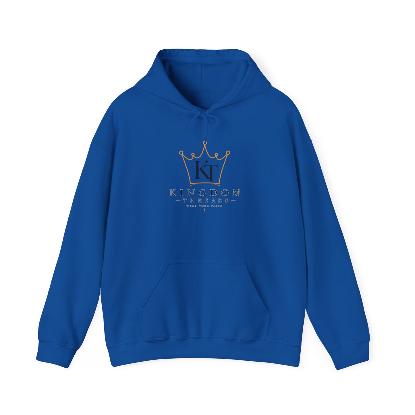 Embroidered Faith Crown Hoodie — Kingdom Threads