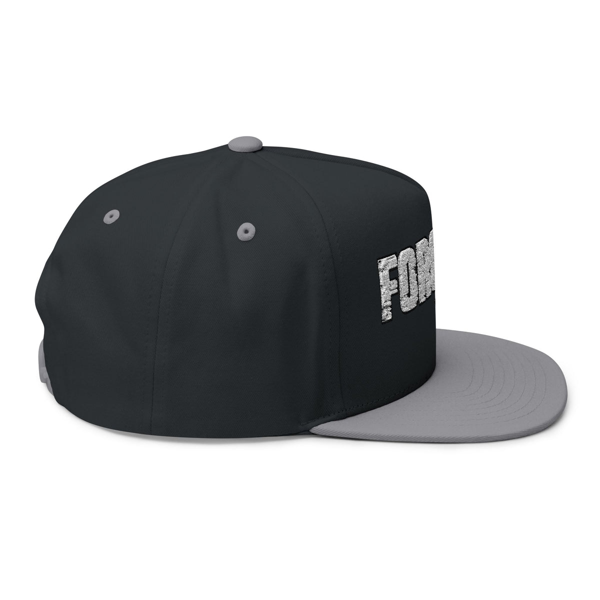 Forgiven Embroidered Flat Bill Cap | Kingdom Threads