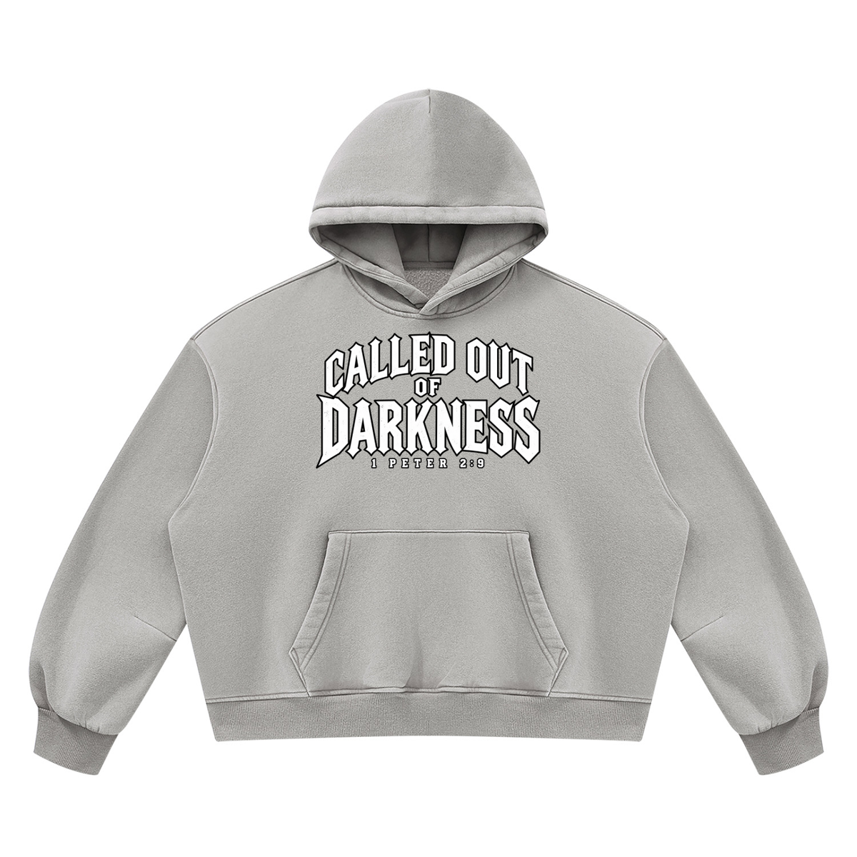 Unisex Vintage Wash Boxy Fleece Hoodie – Called | Kingdom Threads