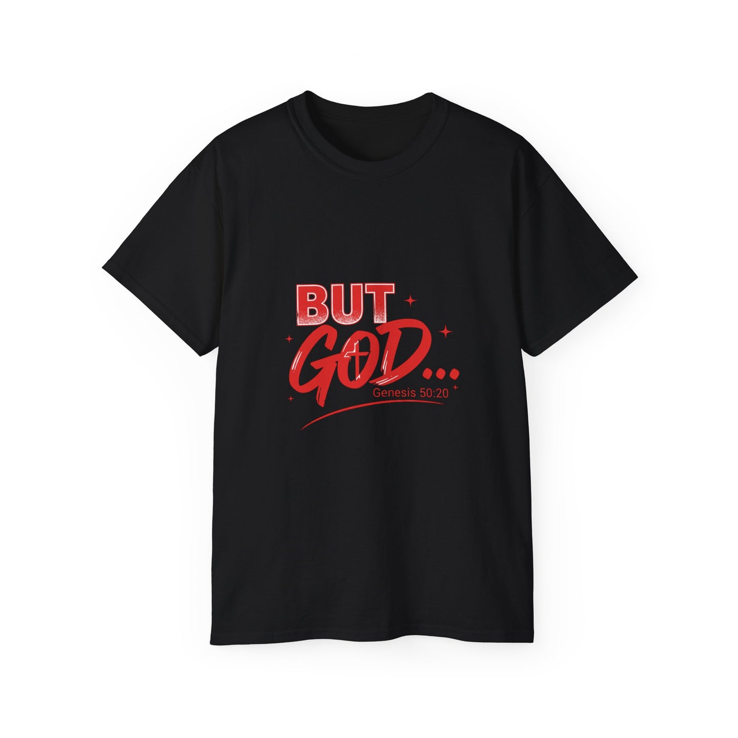 But God T-Shirt — Christian Faith Tee (Genesis 50:20)