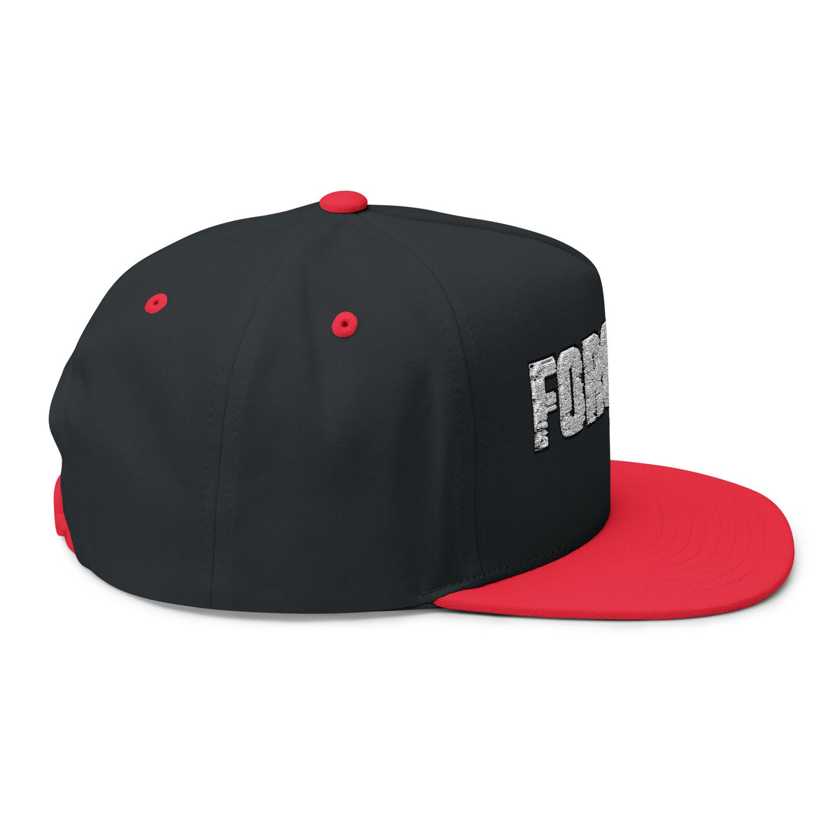 Forgiven Embroidered Flat Bill Cap | Kingdom Threads