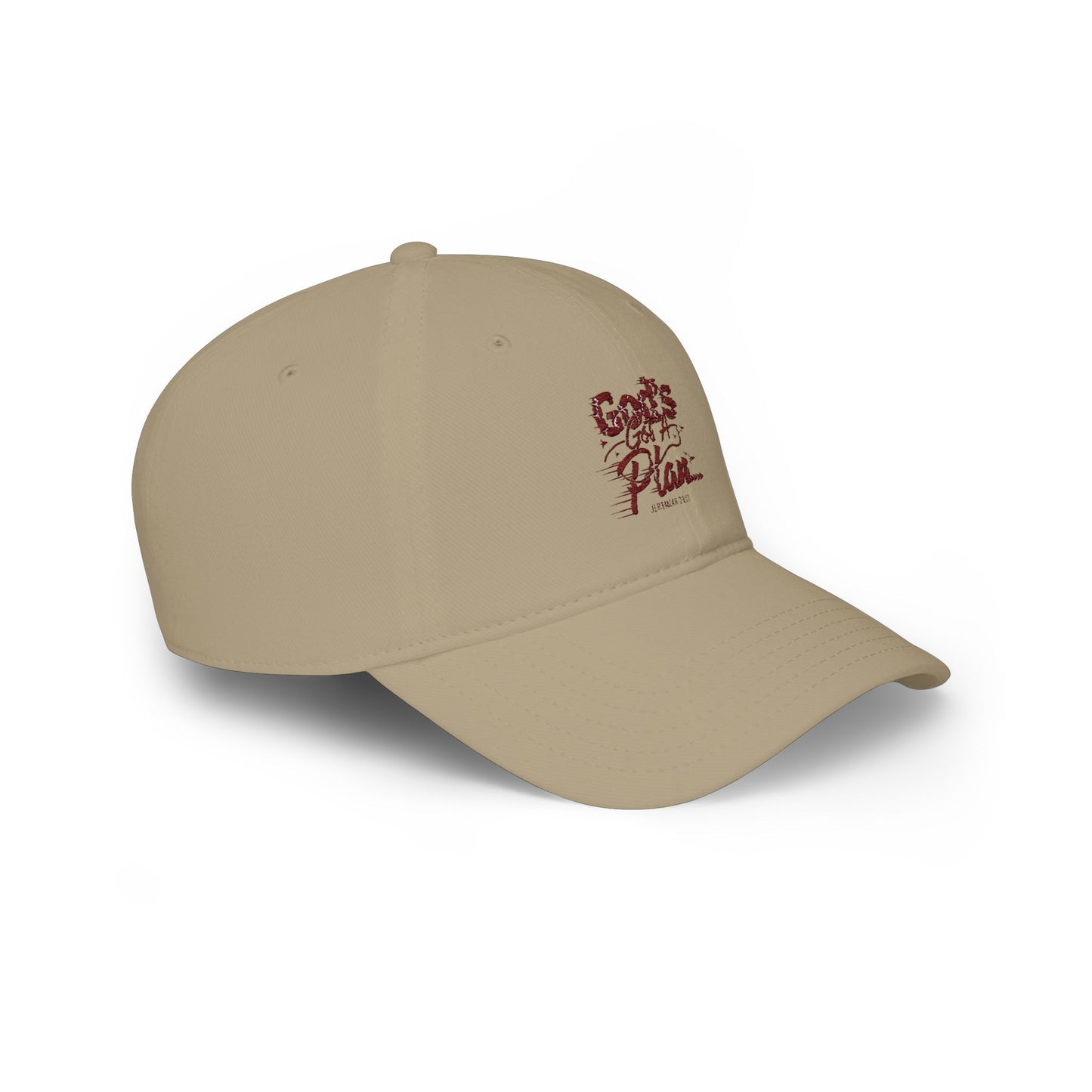 God's Got a Plan Baseball Cap — Faith-Inspired Embroidered Hat