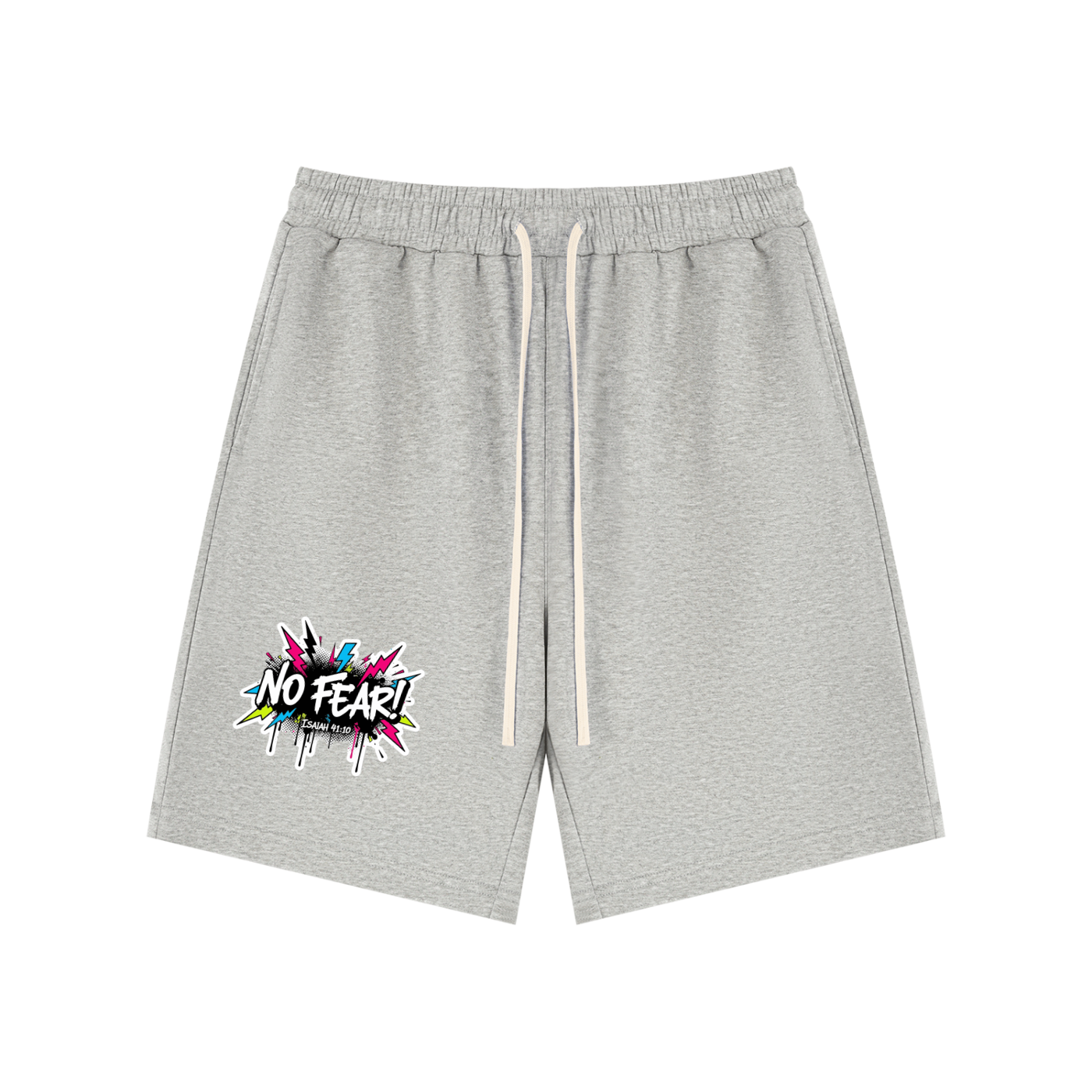 Unisex Drawstring Shorts No Fear