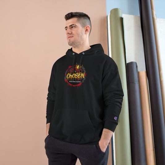 Chosen Crown Hoodie — "Chosen" Graphic Champion-Style Pullover