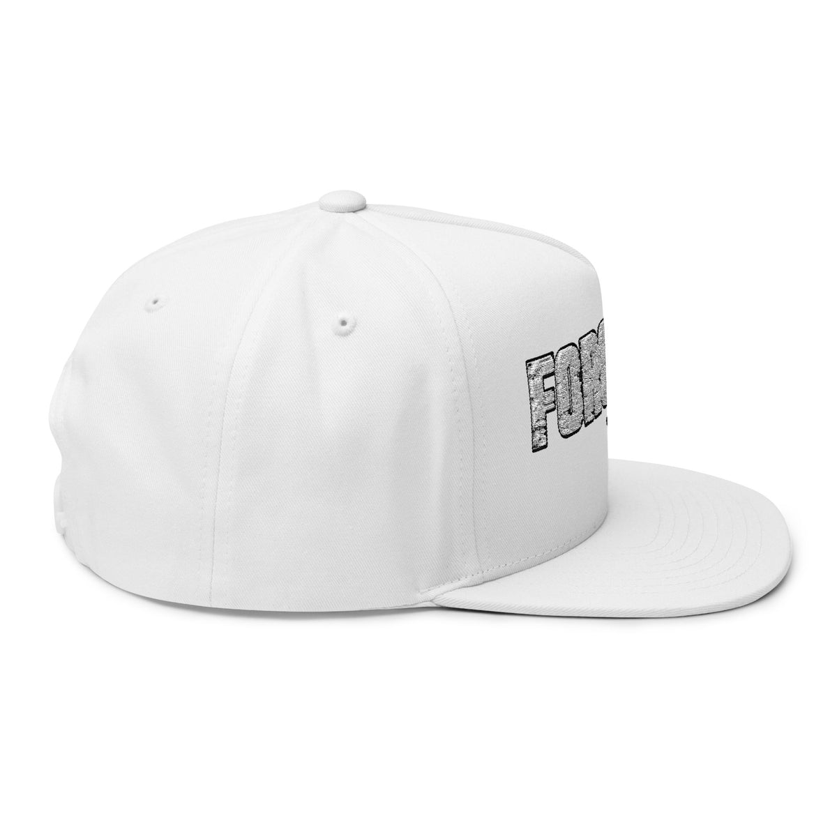 Forgiven Embroidered Flat Bill Cap | Kingdom Threads