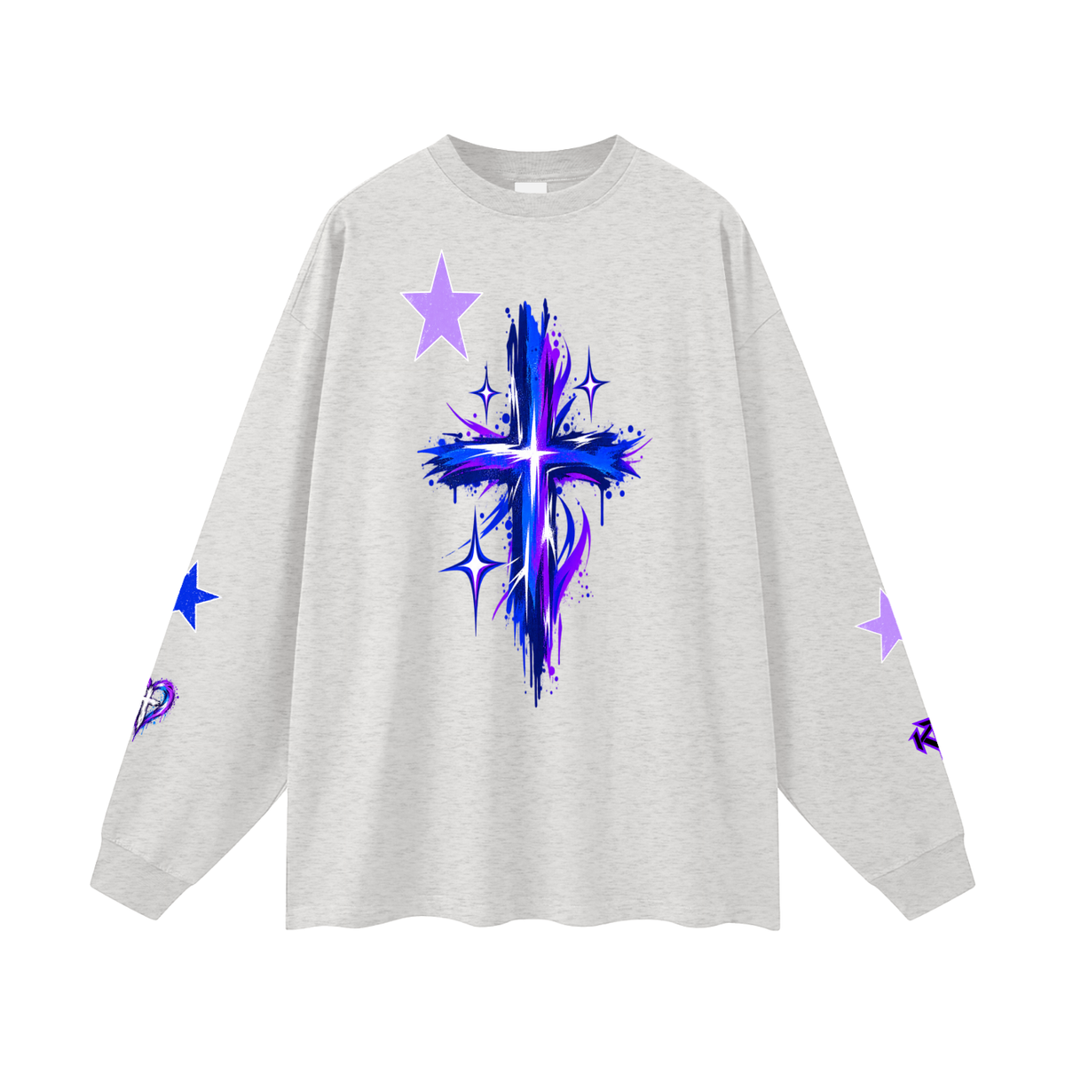 Oversized Unisex Long Sleeve T-Shirt