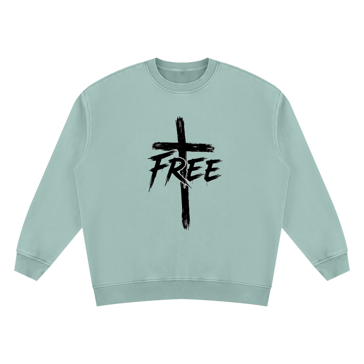 Unisex Vintage Wash Fleece Sweatshirt