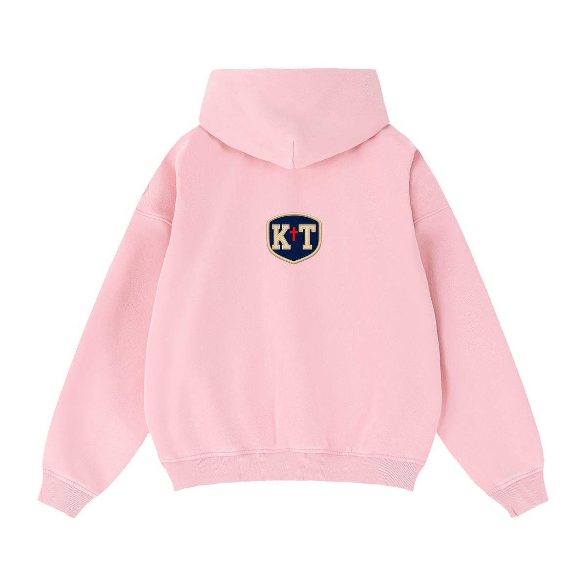 Zip-Through Boxy Fleece Hoodie