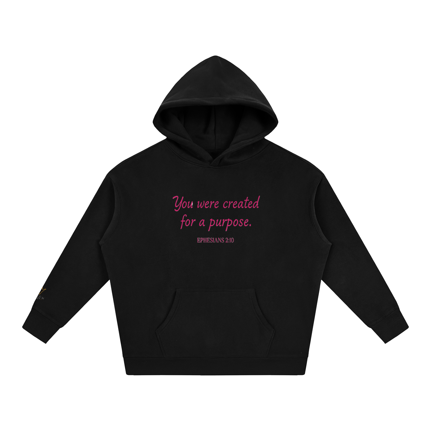 Oversize Fleeced Hoodie Purpose