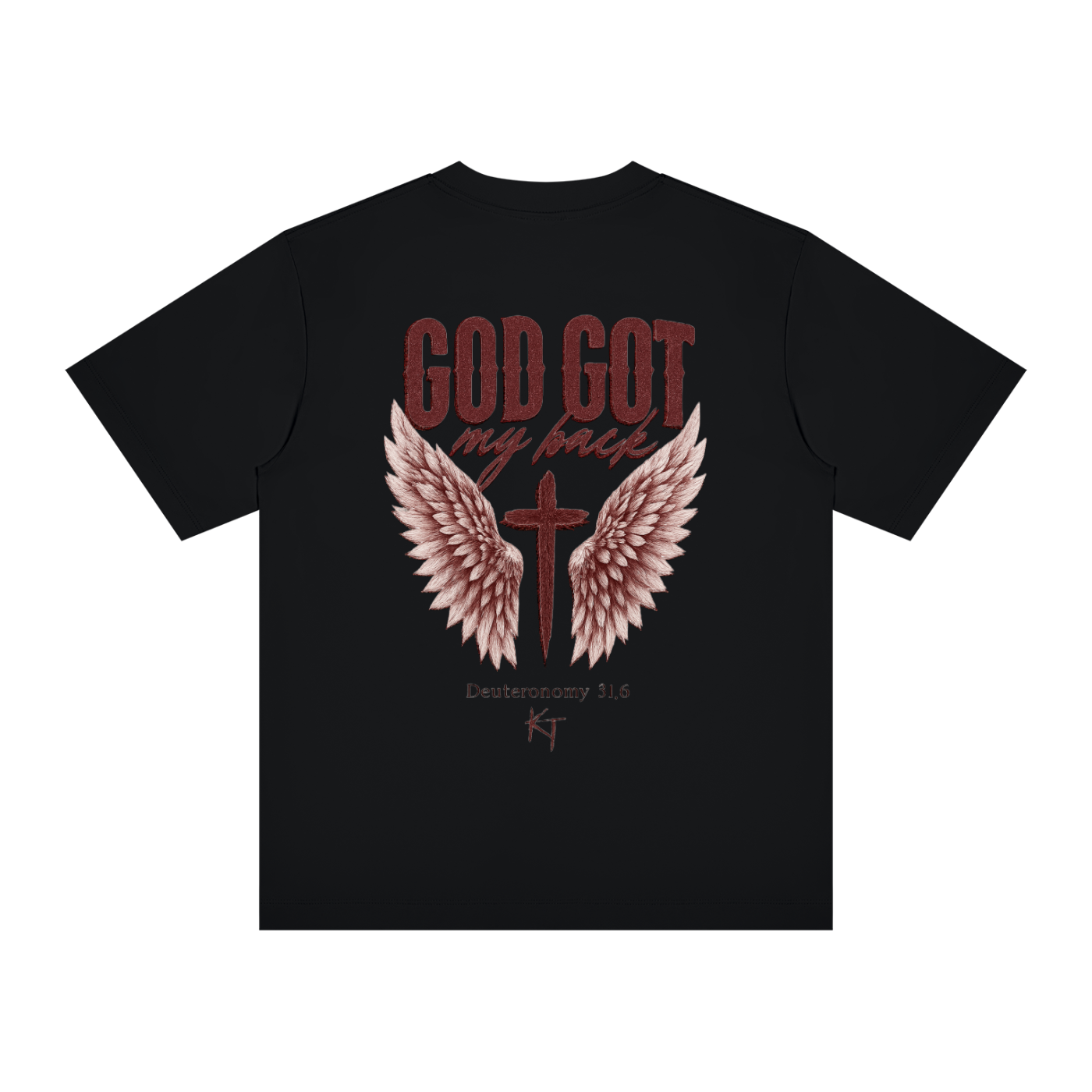 Unisex Regular Crewneck T-Shirt Got My Back