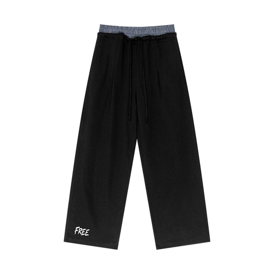 Kingdom Threads Plaid Contrast Waist Pants – Active Wear