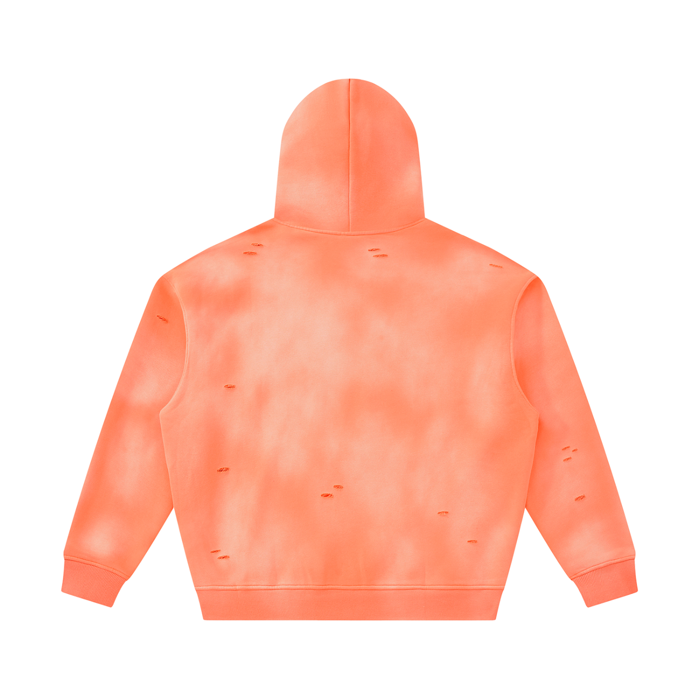 Unisex Sunfade Frayed Fleece Hoodie But GOD