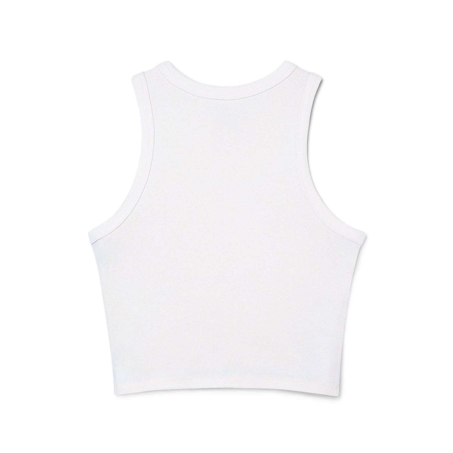 God Got My Back Racer Tank Top — Women's Faith Graphic Crop Tank