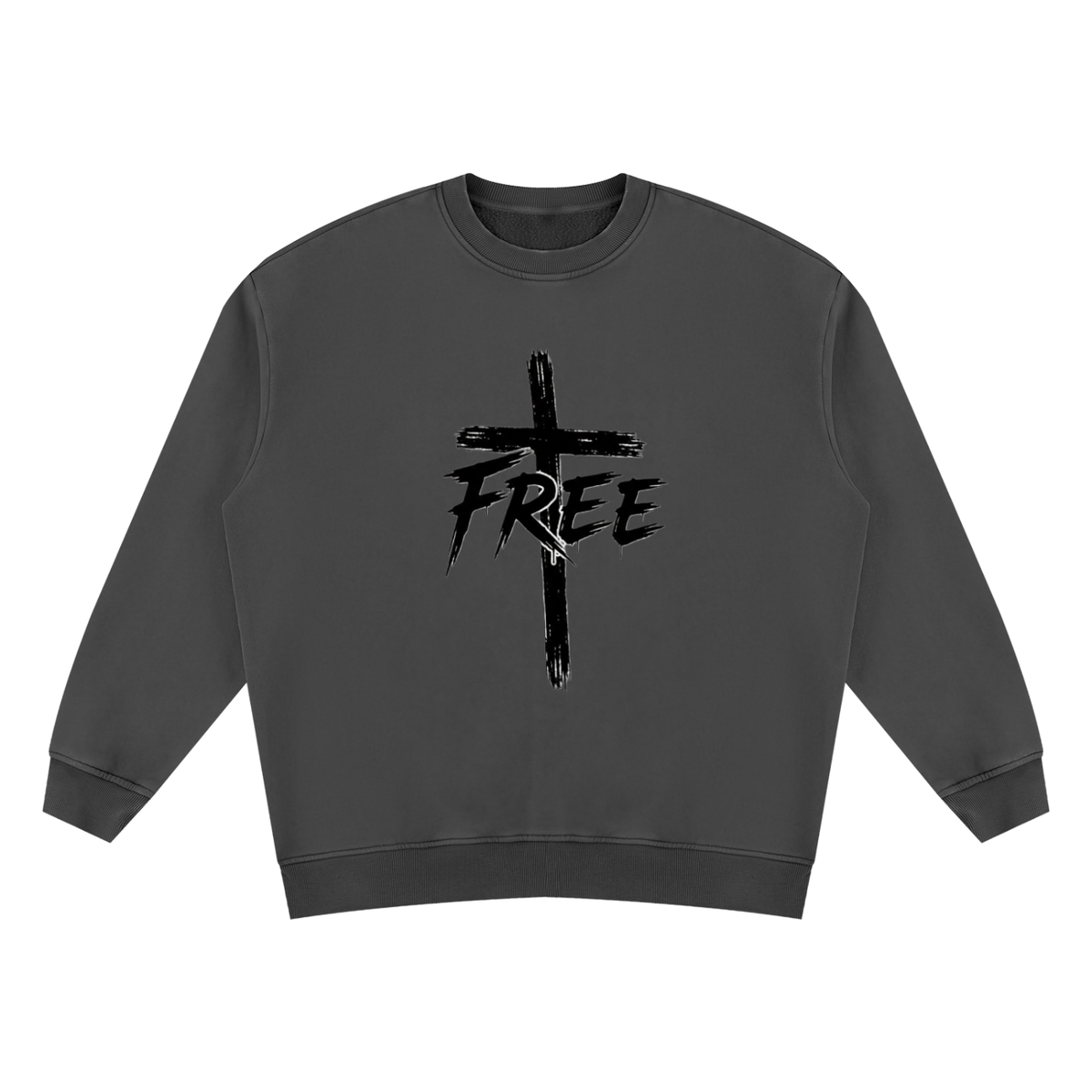 Unisex Vintage Wash Fleece Sweatshirt