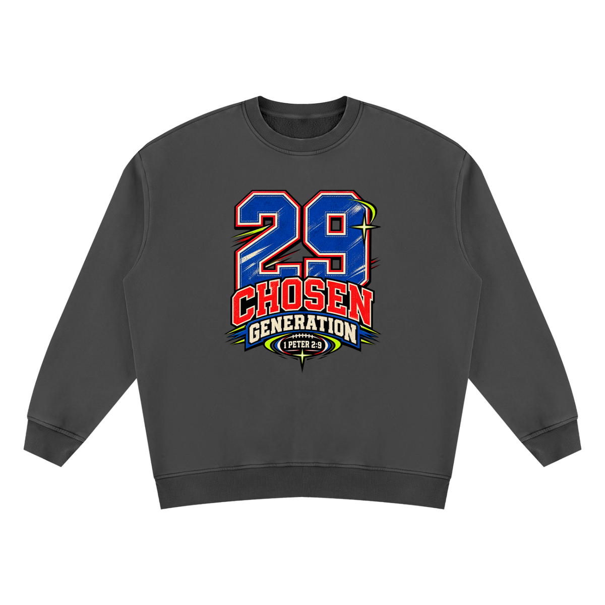 Unisex Vintage Wash Fleece Sweatshirt