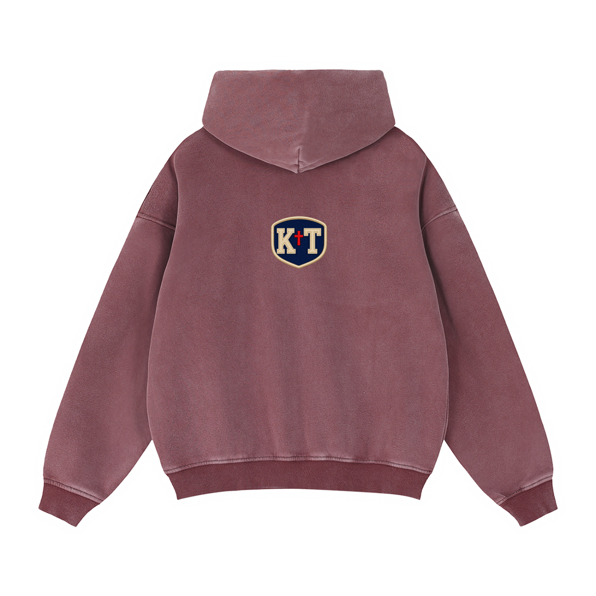 Zip-Through Boxy Fleece Hoodie