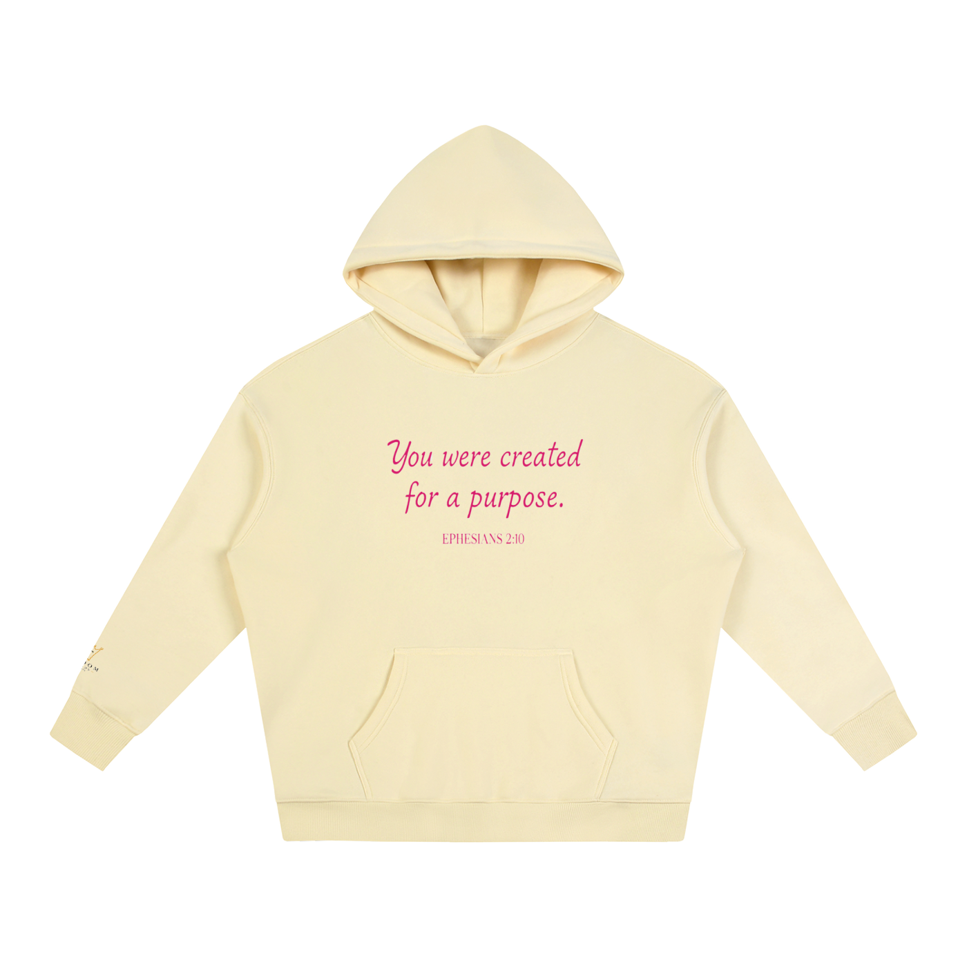 Oversize Fleeced Hoodie Purpose